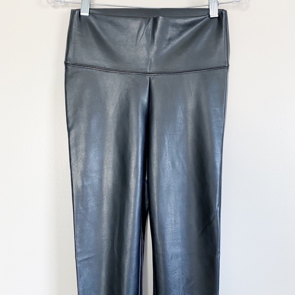 WHITE HOUSE BLACK MARKET Vegan Leather Leggings 4 - Picture 3 of 8